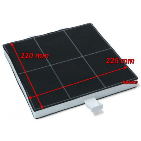 Filtre à charbon actif hotte Bosch 00360732