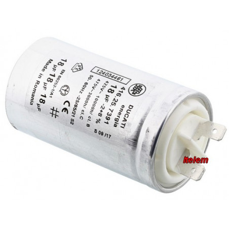 Condensateur 18 µF lave-linge AEG 1240344612
