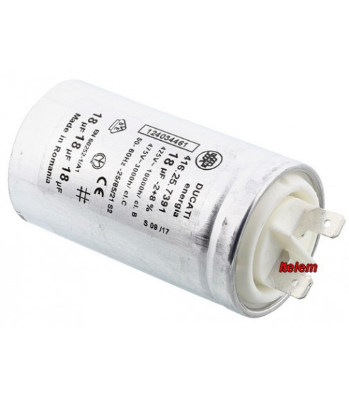 Condensateur 18 µF lave-linge AEG 1240344612