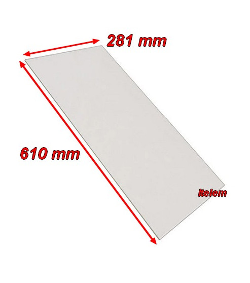 Vitre intérieure de porte four Bompani M00379013