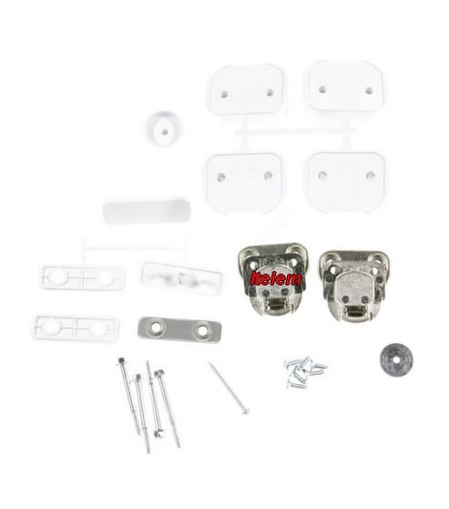 Kit charnière d’habillage porte bois lave-linge Rosières 43013964