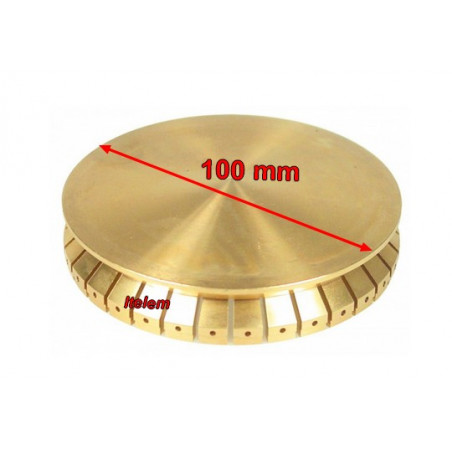 Chapeau de brûleur 100 mm fourneau Capic 94044419