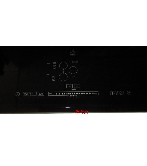 Dessus verre vitrocéramique table à induction Whirlpool 480121103029