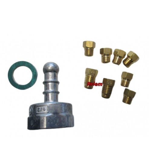 Jeu d’injecteurs butane cuisinière Bompani M00691627