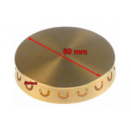 Chapeau de brûleur fourneau Lotus 532003700