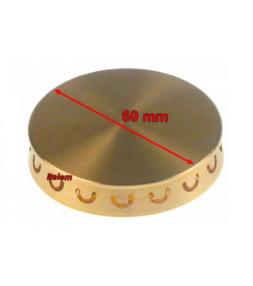 Chapeau de brûleur fourneau Lotus 532003700