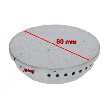 Chapeau de brûleur fourneau Gico 270200190