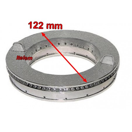 Chapeau de brûleur 122mm fourneau Zanussi