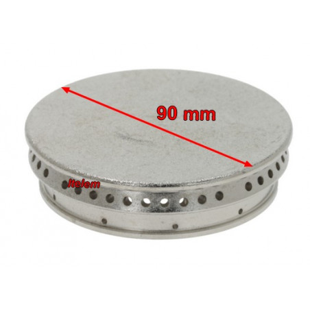 Chapeau de brûleur fourneau Indesit V00300