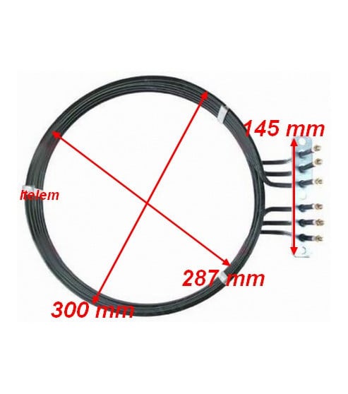 Resistance four foinox 8000W 45200001