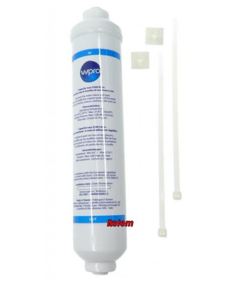 Filtre à eau Wpro réfrigérateur américain Whirlpool Samsung LG USC100  481281718629 484000008553