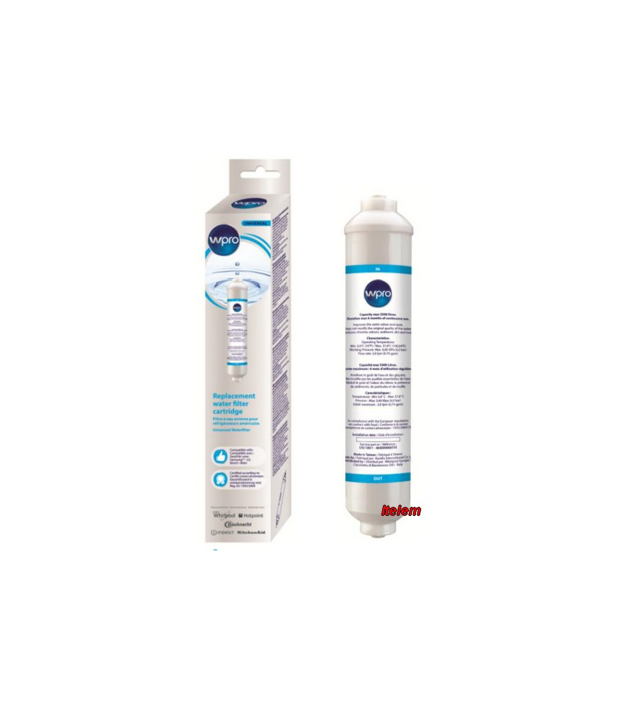 Filtre à eau réfrigérateur américain Whirlpool USC100