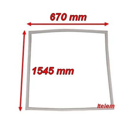 Joint de porte chambre froide Bonnet 1545 x 670 mm