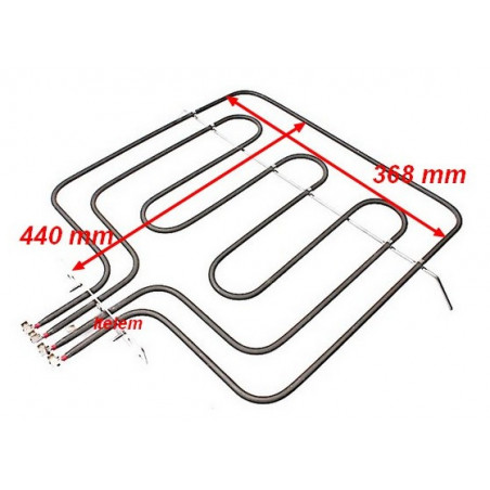 Résistance four voute grill Whirlpool 481925921281