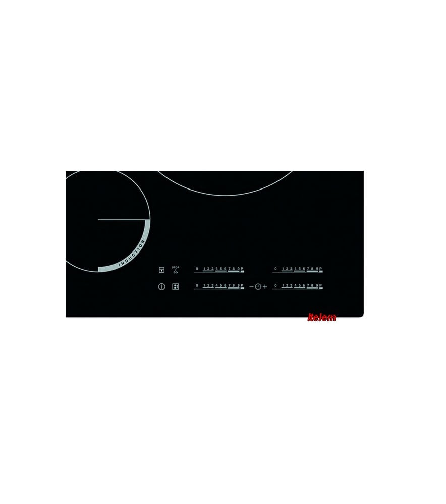 Dessus verre vitrocéramique plaque de cuisson induction Zanussi 140020044016