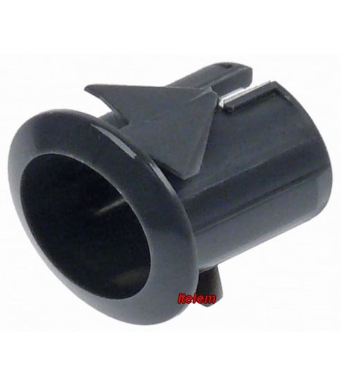 Support de poussoir gris ovale lave-vaisselle  Lamber