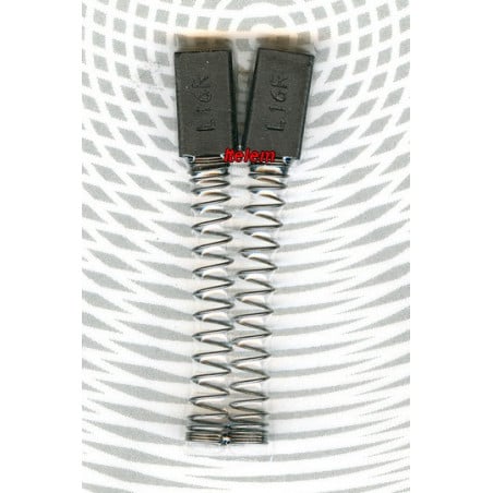 Lot De 2 Balais Charbons Moteur 5x8x15 Mm - Pour Outils Bosch, Makita, Black & Decker