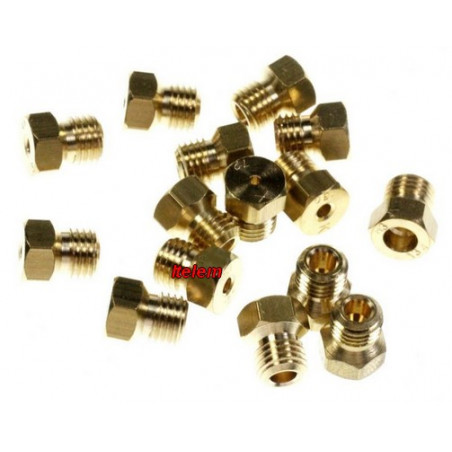 Kit injecteurs gaz naturel plaque de cuisson Bosch 00621872