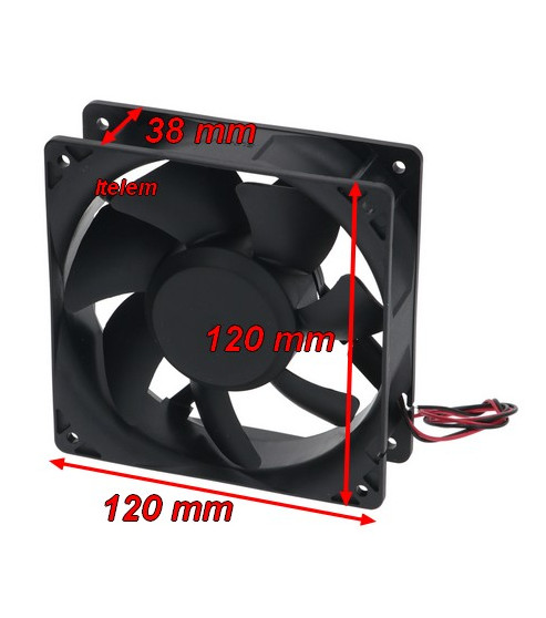 Ventilateur axial PMD1212PMB2-A four Convotherm