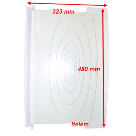 Clayette verre refrigerateur Whirlpool 481245088171