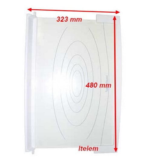 Clayette verre refrigerateur Whirlpool 481245088171