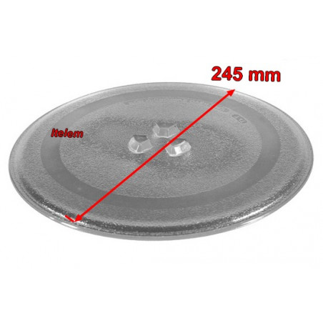 Plateau verre four à micro-ondes Samsung MI1139
