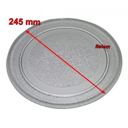 Plateau verre micro-ondes Candy 49018556