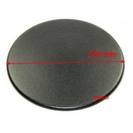 Chapeau de brûleur rapide table de cuisson Smeg 201050696