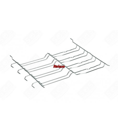 Grille latérale gauche four Whirlpool 481010412913