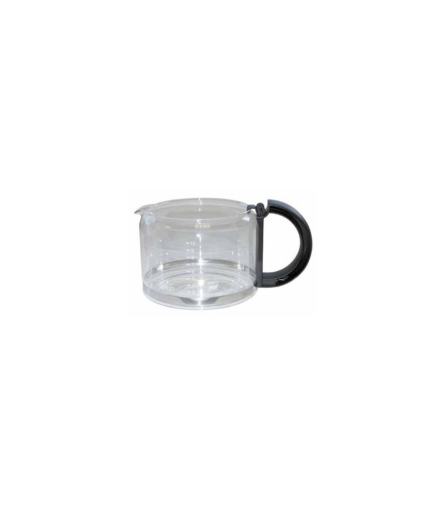 Verseuse En Verre Avec Couvercle Pour Machine à Café Krups KM8328 Grind Aroma - Code SS-208836 - 1.25L