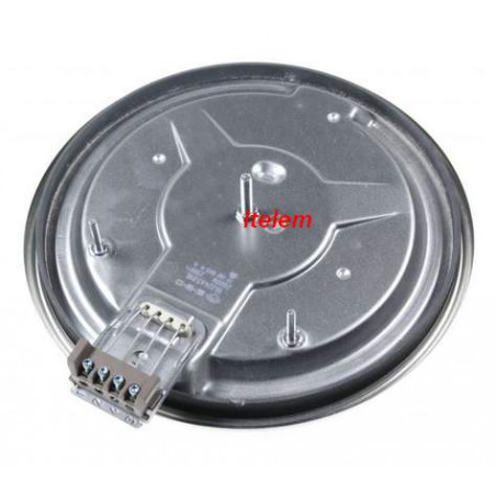 Plaque chauffante fonte 220 mm cuisson Whirlpool 481925998507