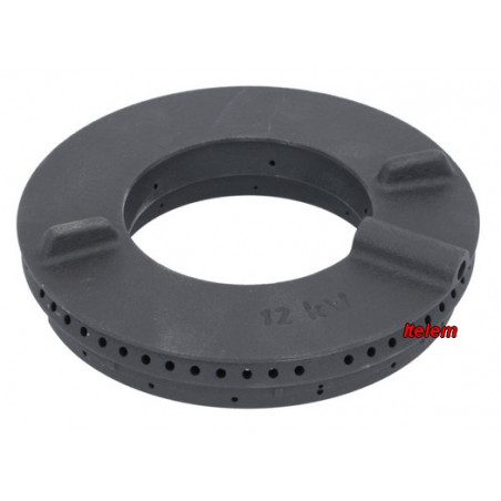 Chapeau de brûleur 130 mm fourneau Berto's