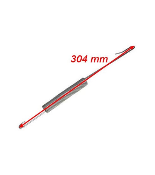 Ressort arrière suspension cuve lave-linge top Brandt WT5961200