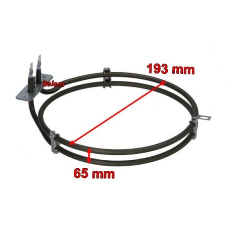 Résistance circulaire 2300W table chaude 2021291101