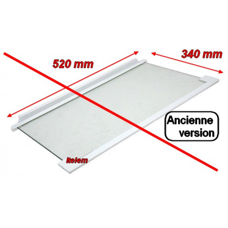 Clayette verre réfrigérateur Faure 2425099021