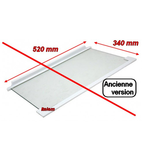 Clayette verre réfrigérateur Faure 2425099021