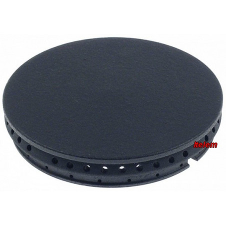 Chapeau de brûleur 104 mm fourneau Tecnoinox 38020221