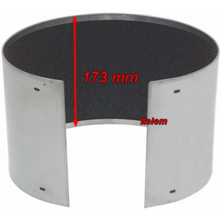 Tôle abrasive éplucheuse Omega