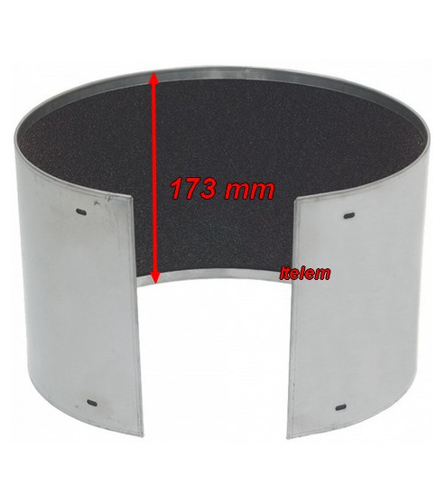 Tôle abrasive éplucheuse Omega