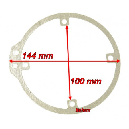 Joint brûleur triple couronne plaque cuisson Neff 00187624
