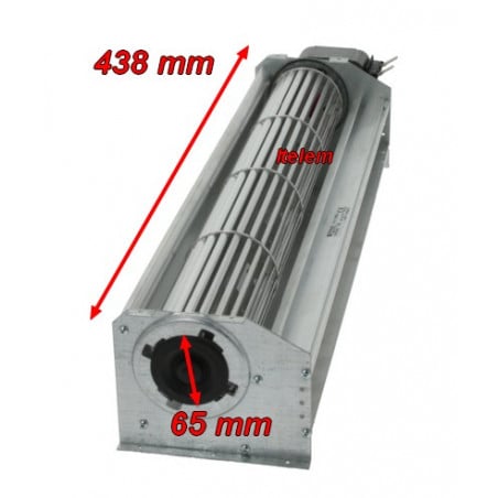 Ventilateur tangentiel 420mm droite armoire négative Seda 1528910