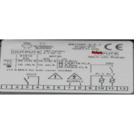 Régulateur chambre froide Ascon Tecnologic E31-DR-VVIABI