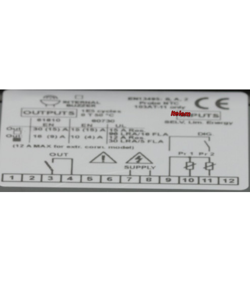 Régulateur chambre froide Ascon Tecnologic E31-DR-VVIABI