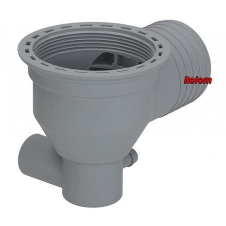 Collecteur vidange latérale droite lave-vaisselle Kromo 500606