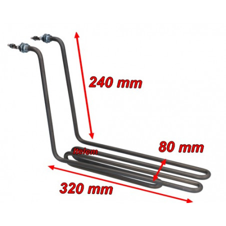 Résistance 2000W friteuse Elframo 00033141