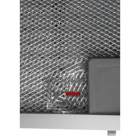 Filtre à graisse métallique hotte Candy (légèrement enfoncé) 49036448