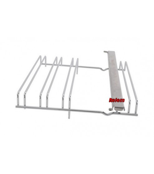 Support grille latérale droite four Bosch 00680184