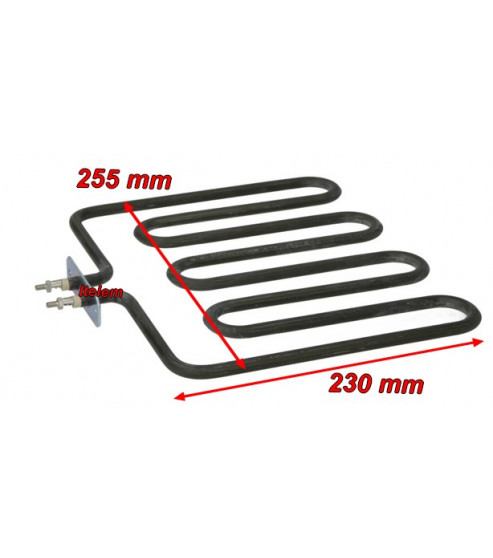 Résistance 2000W salamandre Tecnoinox 8C0222