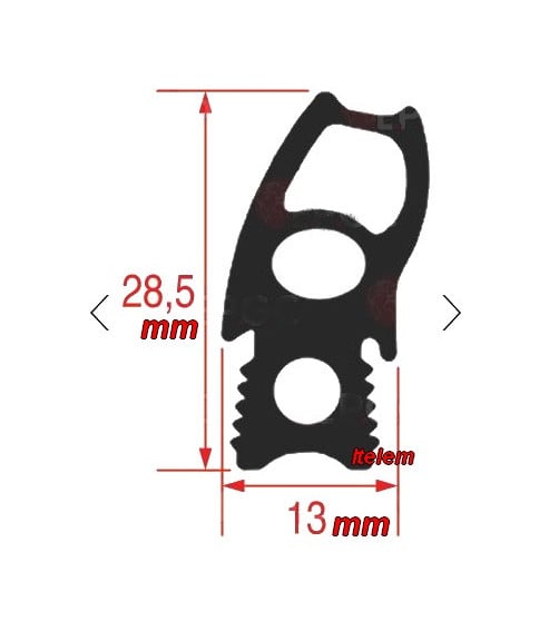 Joint de porte four Bonnet 366562