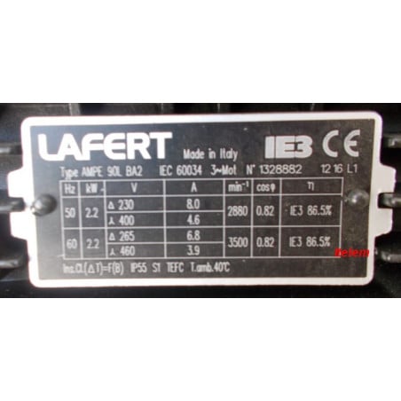 Pompe cyclage Lafert Elframo 00047159
